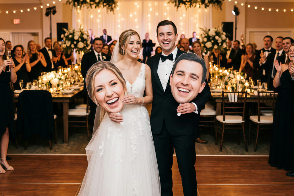 Wedding Photo Big Head Cutout