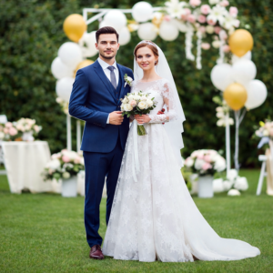 Wedding Life Size Cardboard Cutout